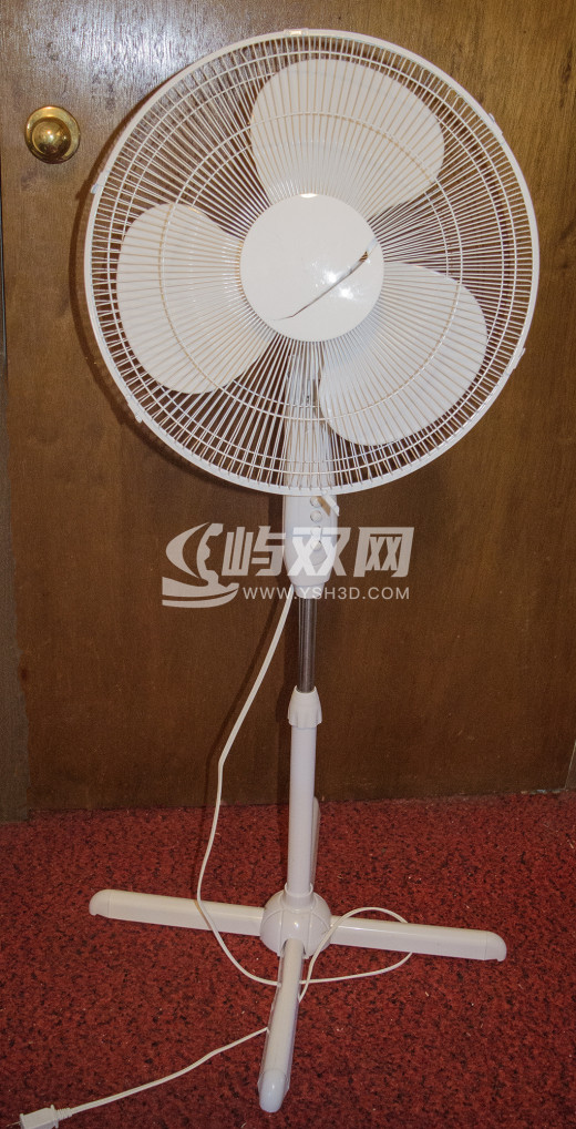 一款落地扇设计模型缩略图