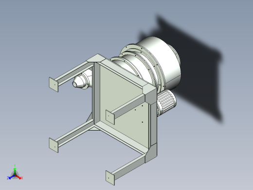 粉体定量稳流供料系统（全套3D和CAD图）
