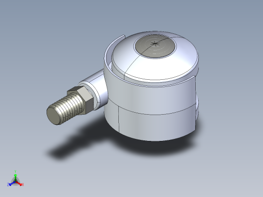 旋转脚轮【彩红网3D模型-caired.com】
