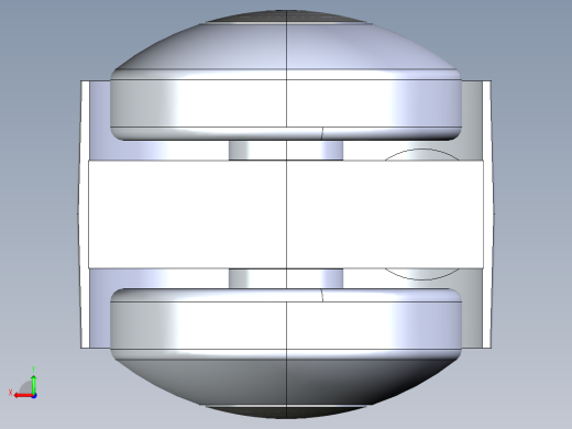 旋转脚轮【彩红网3D模型-caired.com】后视缩略图