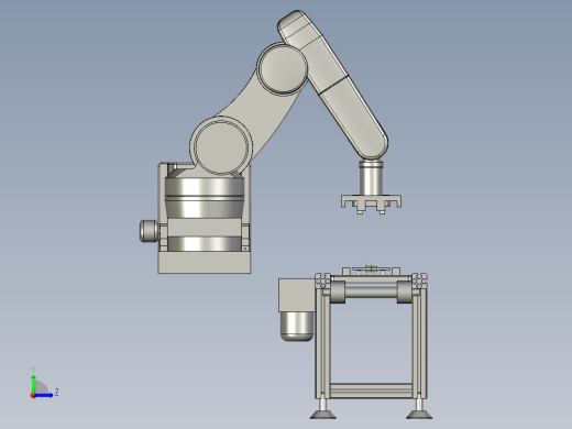 端子组合机3D模型左视缩略图