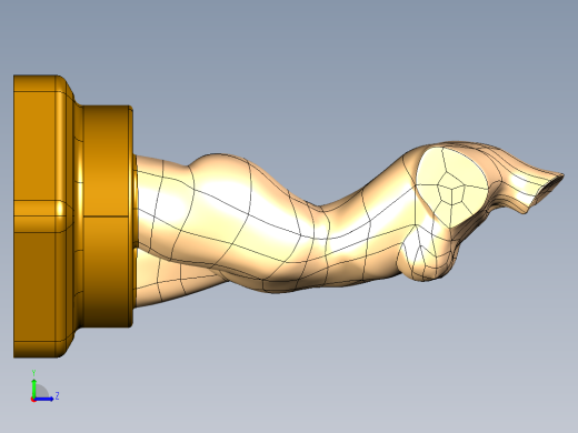女模特左视缩略图