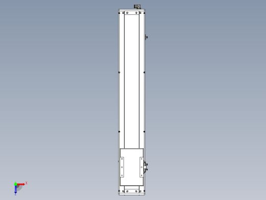 Toyo东佑达直线模组-ECH14-650-BM-200W+煞車俯视缩略图