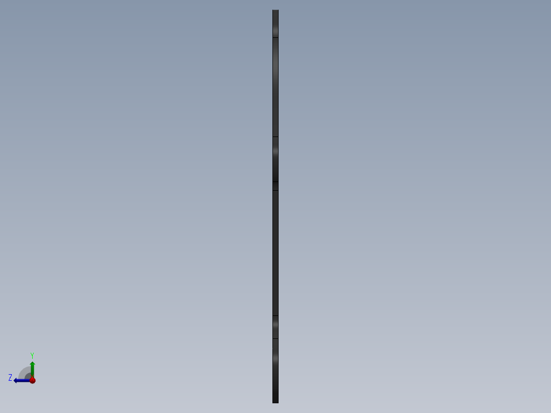 普通垫片右视图