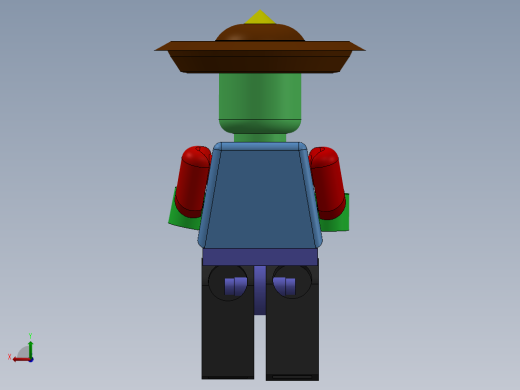 乐高模型后视缩略图