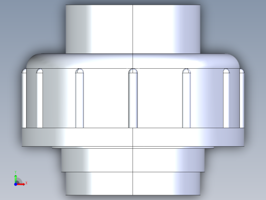 CPVC管件30-Sch80_Union T375_FPTxFPT_9858-375-010_1in前视缩略图