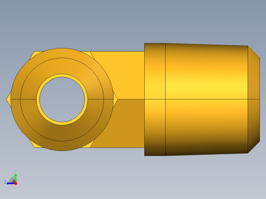 扩口式工业通用硬管接头Male Branch Tee 145F-5-4右视缩略图