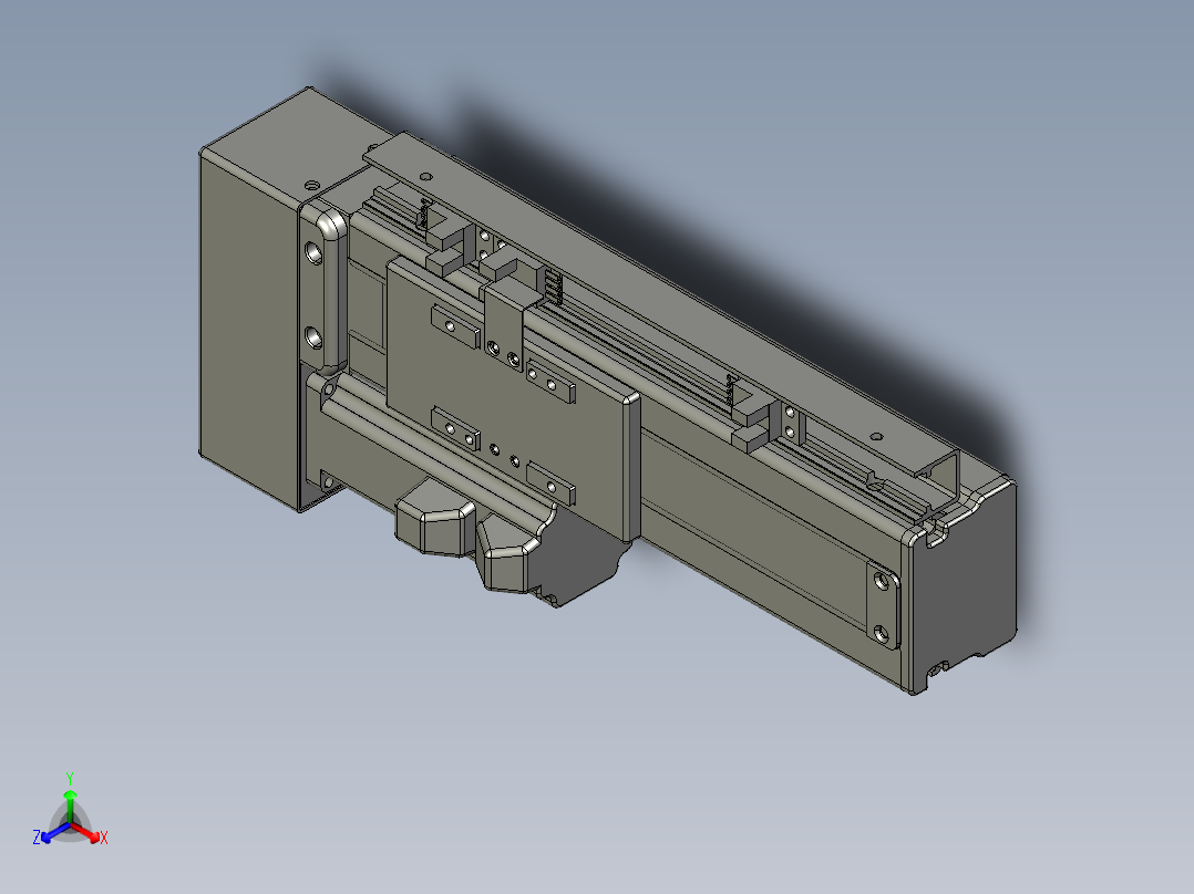 VF丝杆传动-一般环境VT5-S80-BL主视图