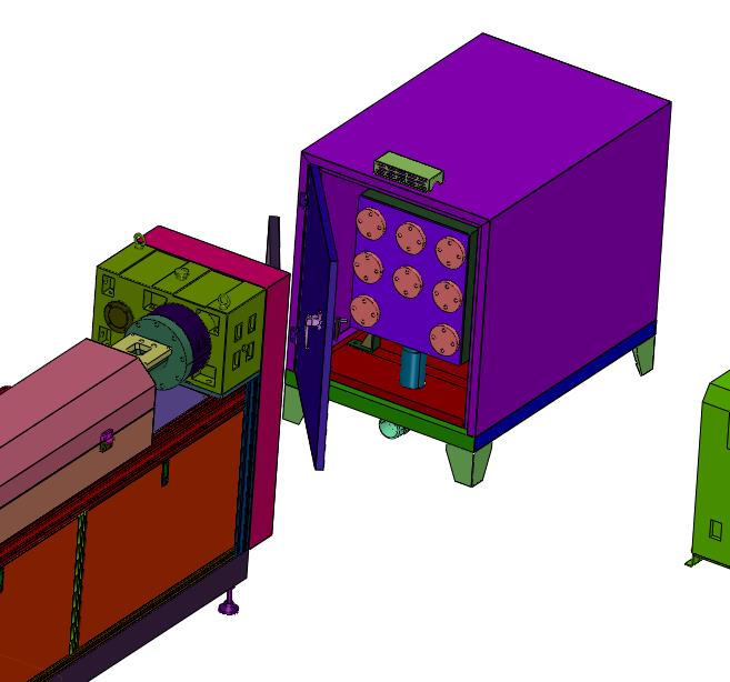 无纺布熔喷挤出收卷机