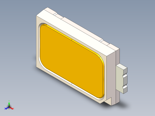 LED SMD 5730，尺寸机身4.70 x 3.00 x 0.80毫米正等轴测缩略图