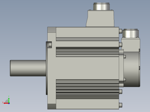 3000W MHME伺服马达后视缩略图