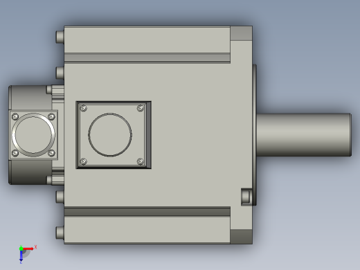 3000W MHME伺服马达俯视缩略图