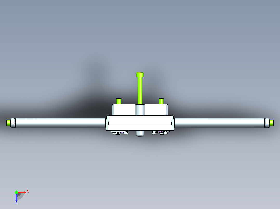埋钉治具俯视图