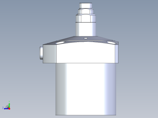 KOSMEKLC0652-CxM-E多系列多零件图纸模型右视缩略图