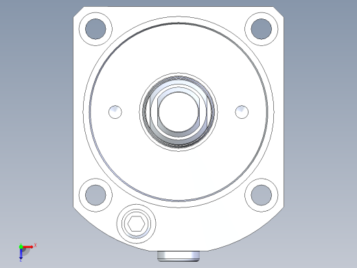KOSMEKLC0652-CxM-E多系列多零件图纸模型俯视缩略图