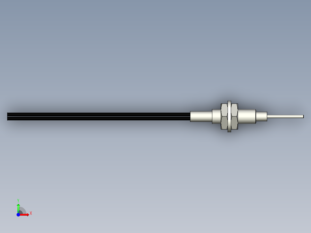 光纤元件漫反射型FR-D411-I前视图
