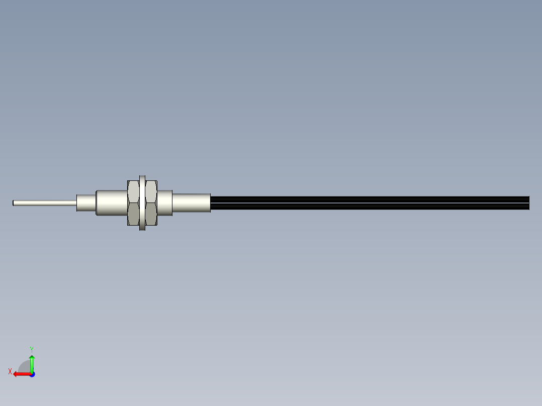 光纤元件漫反射型FR-D411-I后视图