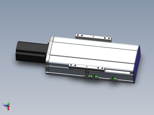 电动滑台模组SDM175直连模型