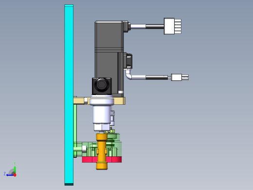 齿轮计量泵右视缩略图