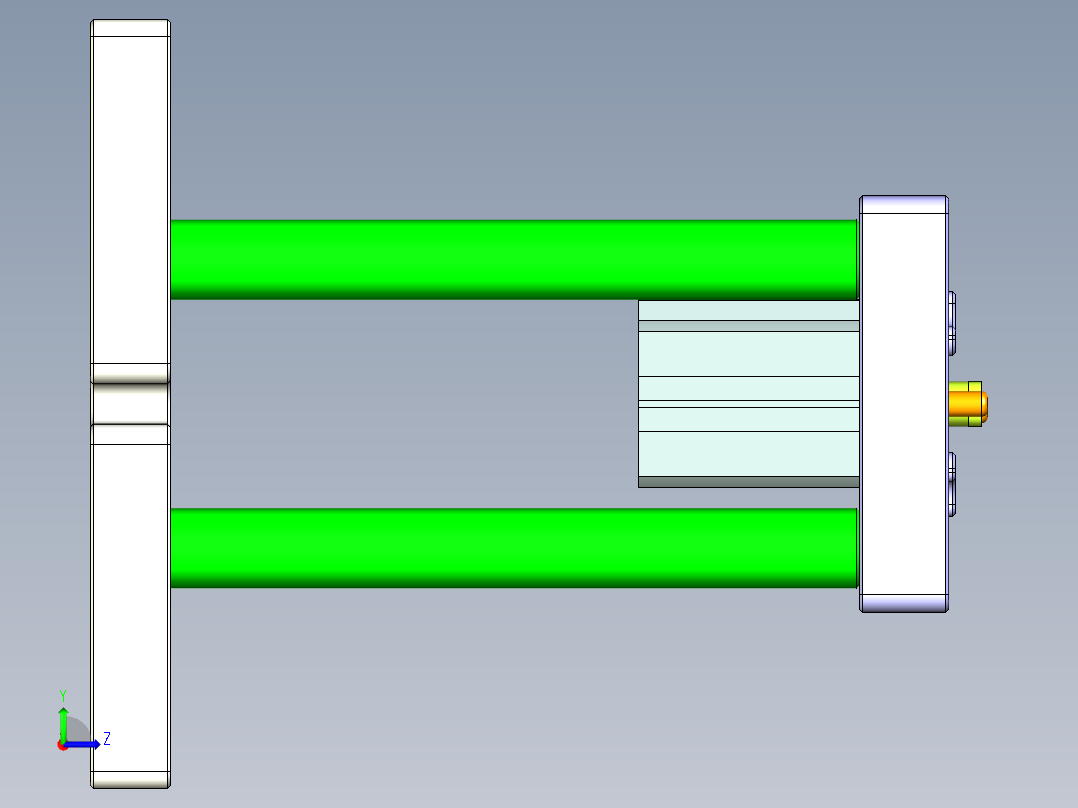 S1-CNC6笔记本CNC工装夹具三维模型-0227左视图