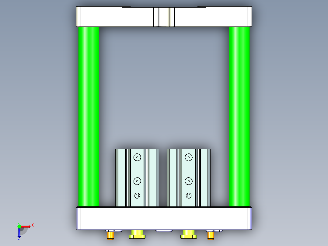 S1-CNC6笔记本CNC工装夹具三维模型-0227俯视图