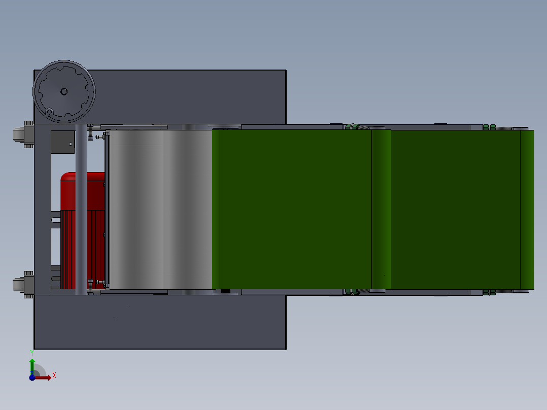半自动压面机sw20可编辑前视图