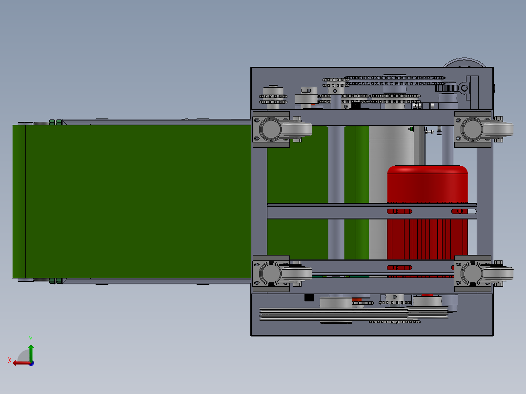 半自动压面机sw20可编辑后视图