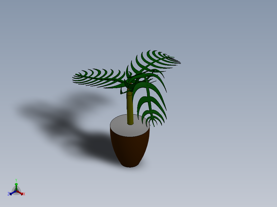 植物(71)正等轴测图