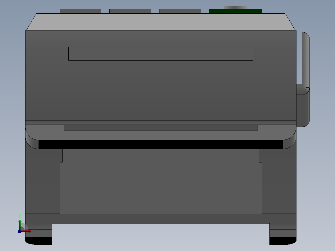 控制屏、屏幕(34)前视图