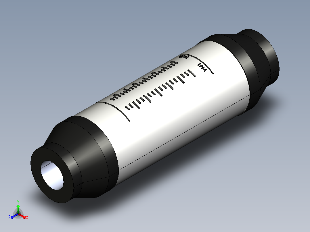 仪表、流量计(46)正等轴测图