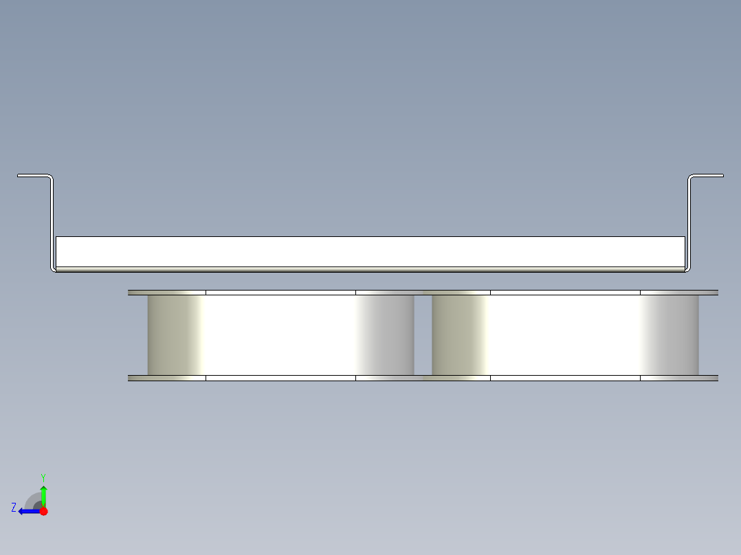 IGBT电力电子功率模块右视图