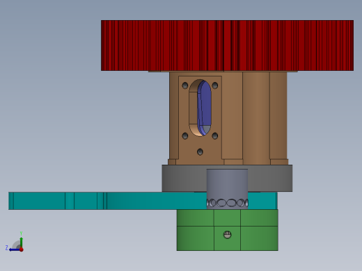 机器静压零件右视缩略图