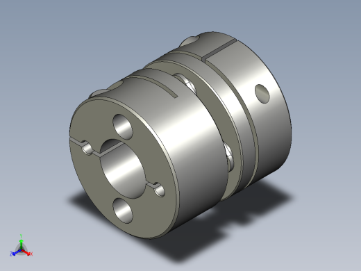 12-14-335COUPLING_-A(0428)正等轴测缩略图