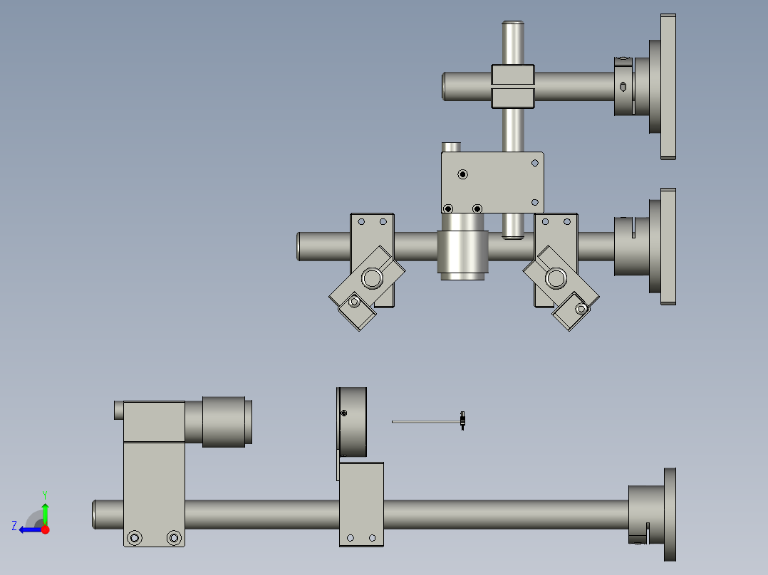 CCD尺寸检测右视图