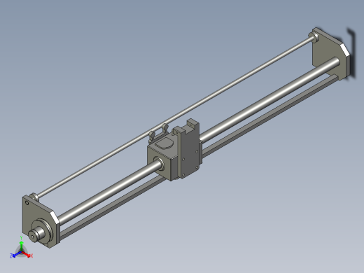 送带左右移动机构