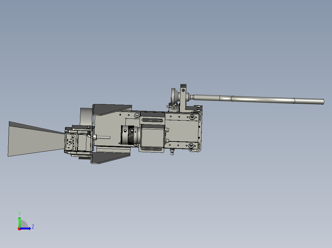 第6轴组件左视图