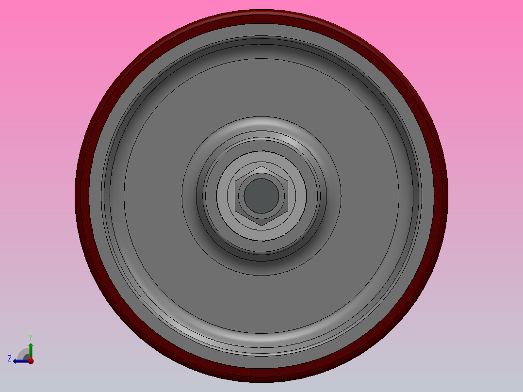 脚轮Colson-8_08688_979_7 MTG1右视图