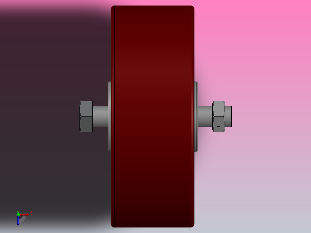 脚轮Colson-8_08688_979_7 MTG1俯视图