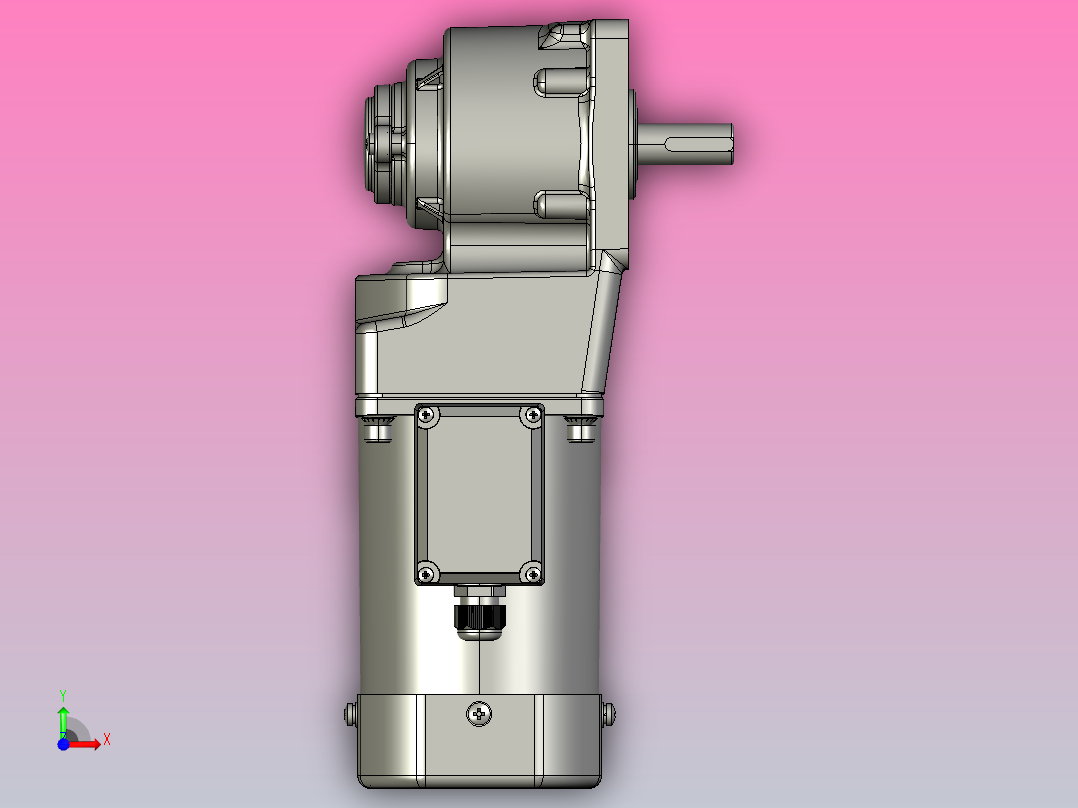 交流减速机5TK40GU-CFT(5GU3RT-180RT)新前视图