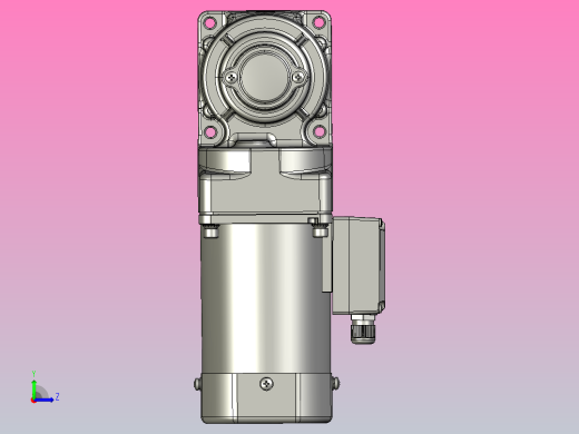 交流减速机5TK40GU-CFT(5GU3RT-180RT)新左视缩略图