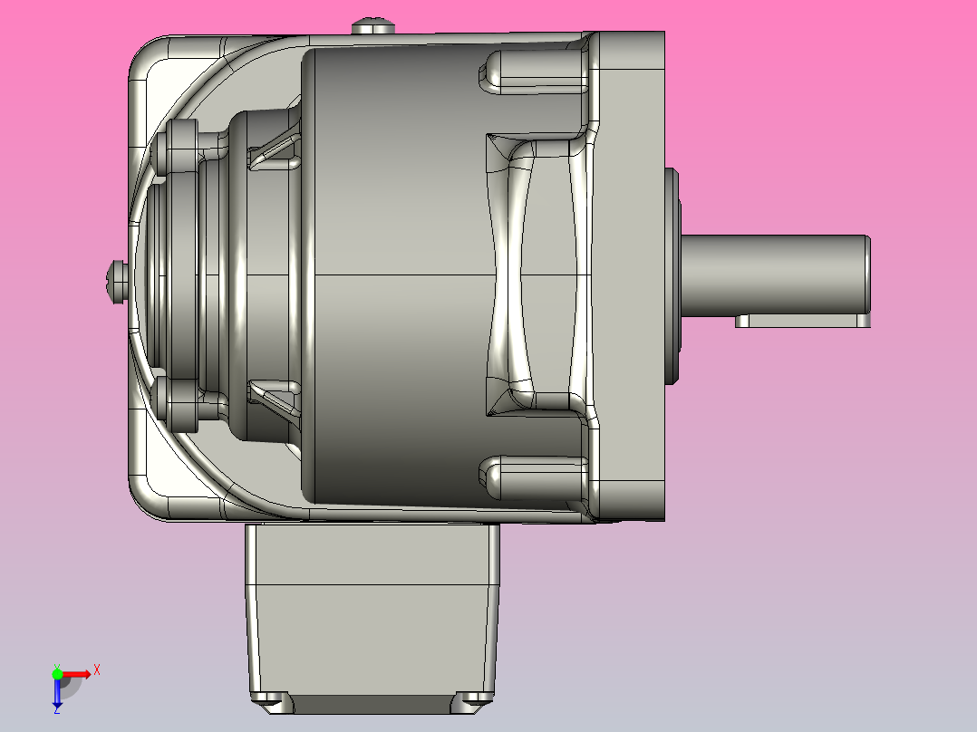 交流减速机5TK40GU-CFT(5GU3RT-180RT)新俯视图