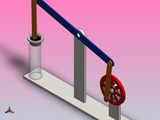 光束引擎机构设计