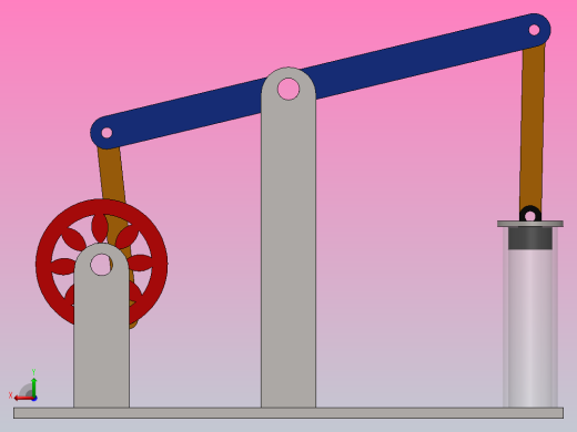 光束引擎机构设计后视缩略图