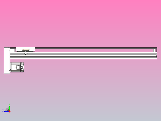 日规模组半封闭丝杆TPA-HNR-175D-2510C-L950-MP-Y-P75-N3右视缩略图