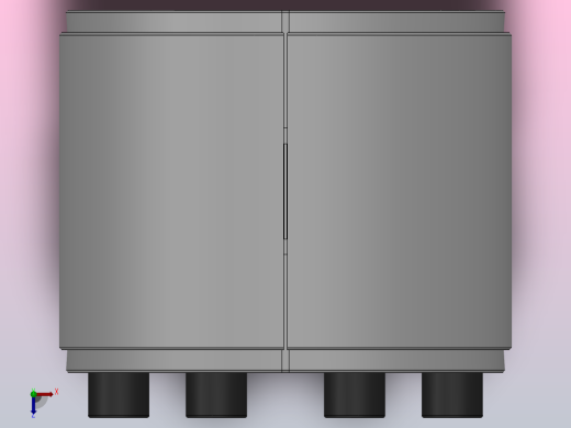 R19型胀紧联接套_R19-50-80俯视缩略图