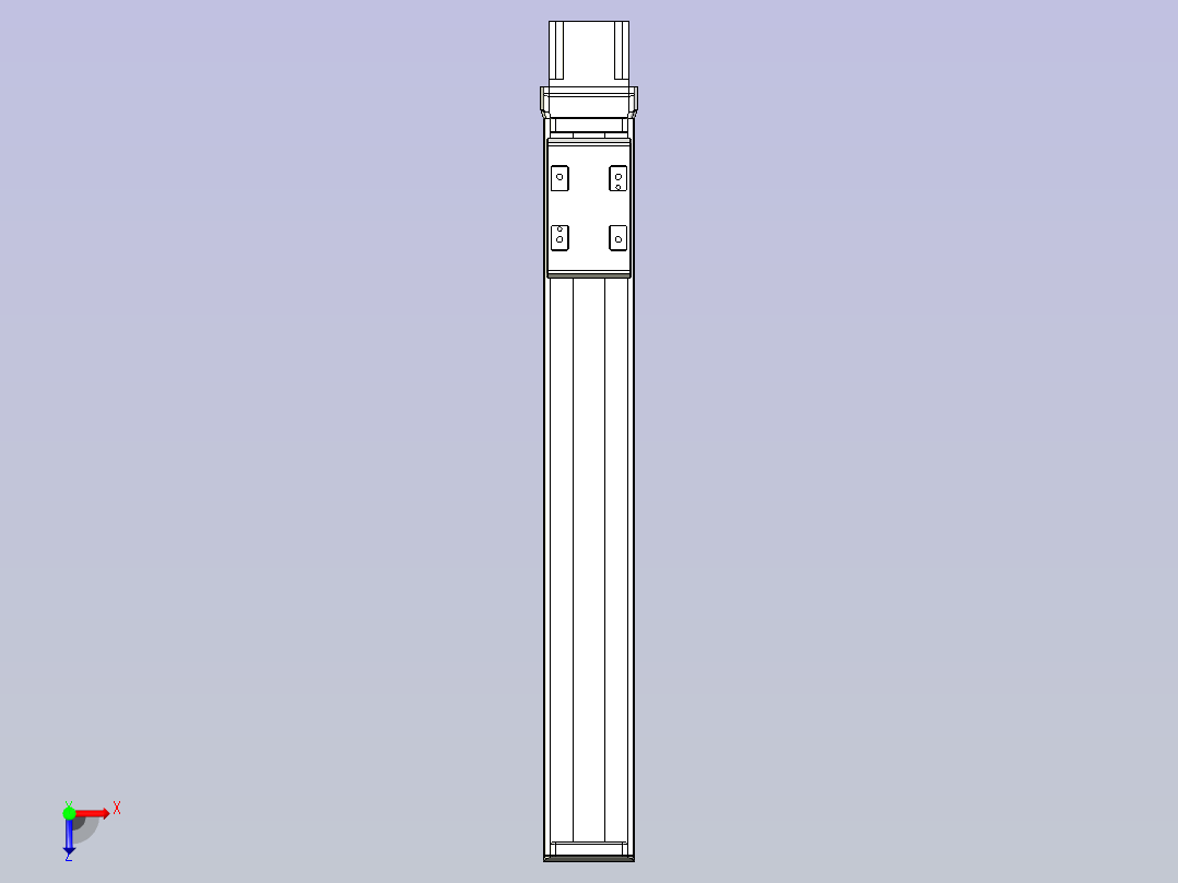 SMD65直连封闭式系列模组[SMD65-G-400L]俯视图