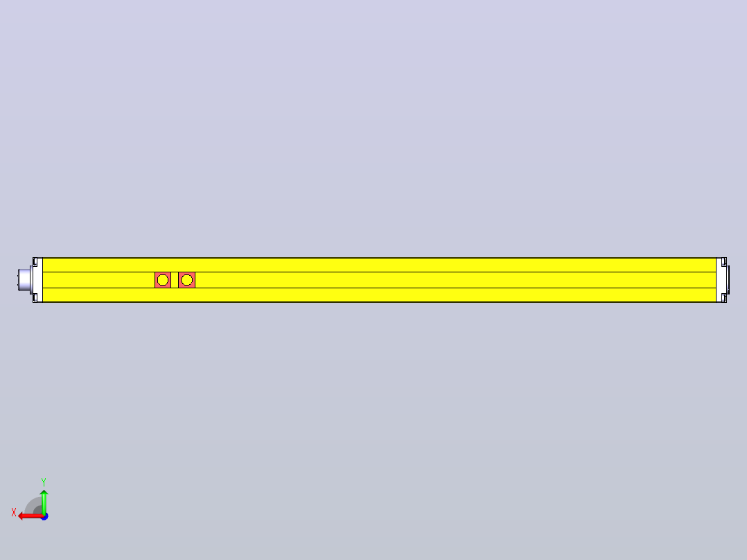 SDS1820 SDS系列20mm间距安全光栅安全光幕光电保护装置后视图