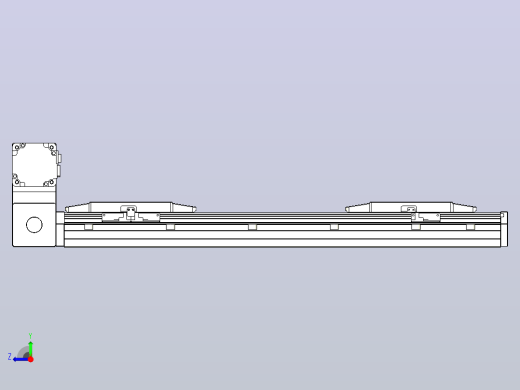 皮带直线轴双滑块型TPA-GCBS-150-P80-L125-LU-M75-N3右视缩略图