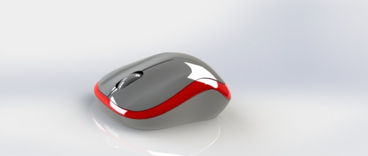 solidworks中的三维鼠标设计缩略图