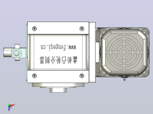 鑫松RU70DF凸轮分割器配电机直角右水平俯视缩略图